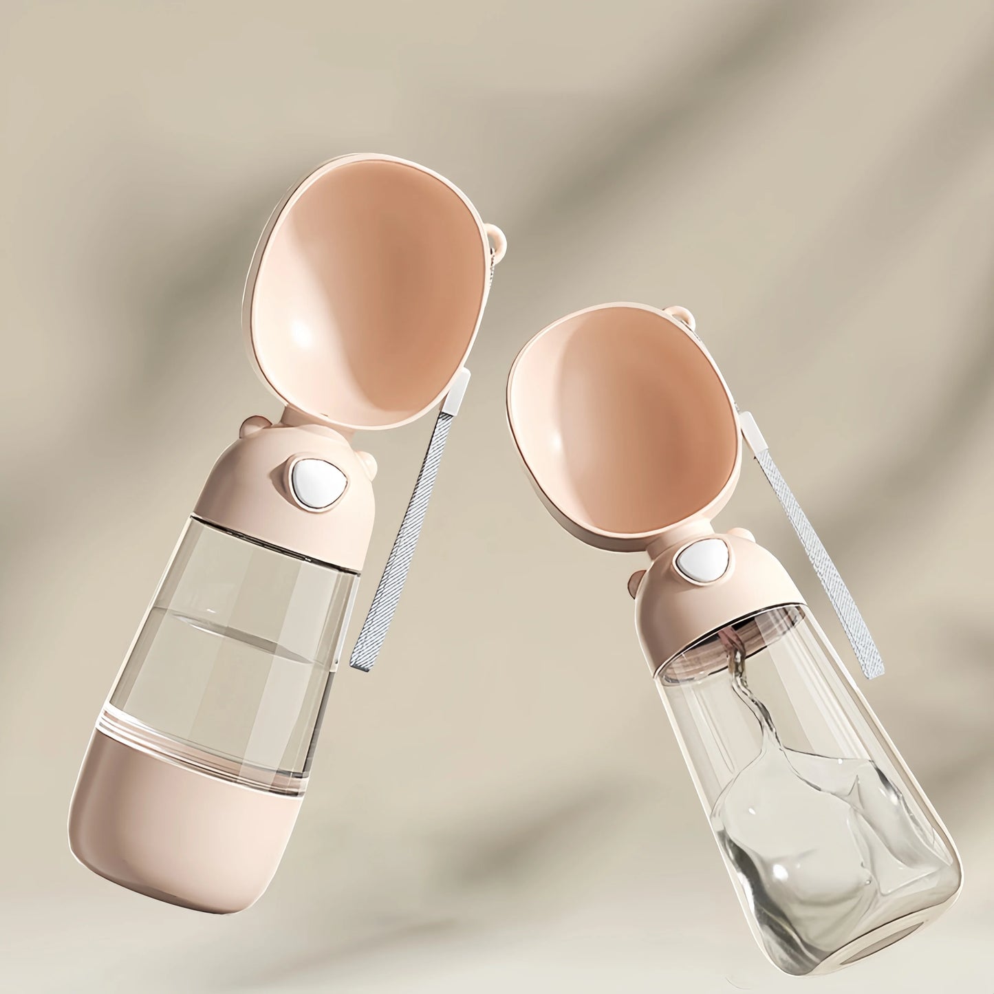Portable Pet Water Bottle with Dispenser