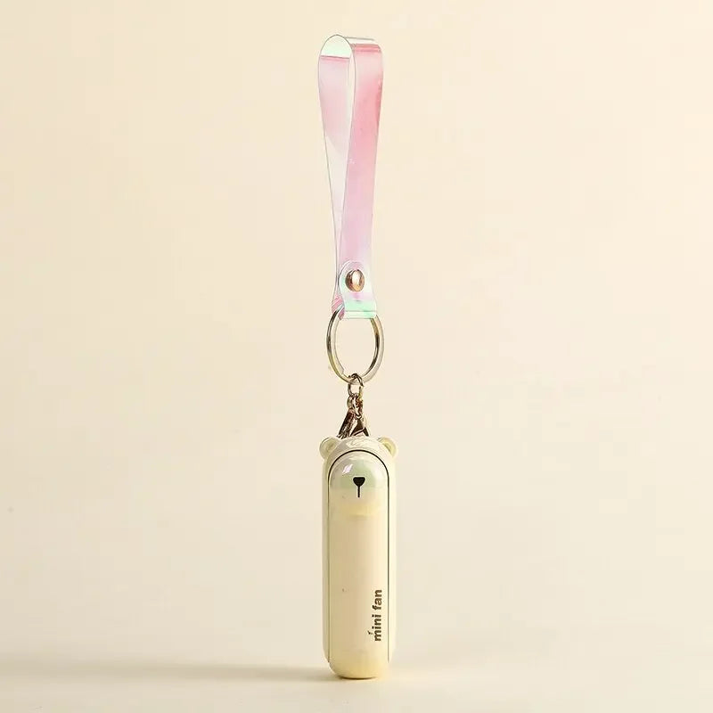 🌬️ Mini Portable USB Fan – Foldable, Rechargeable, Silent