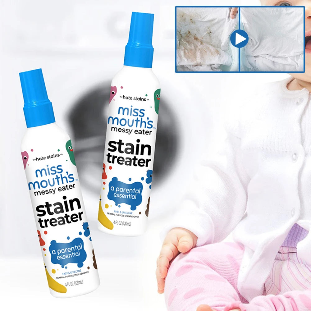 120ML Stain Remover Spray – Clothes, Fabric & Carpet Cleaner