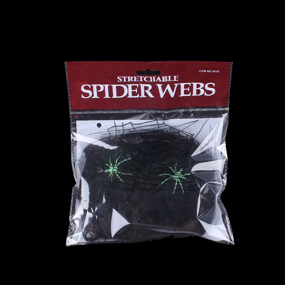 Halloween Decoration Spider Web, Artificial Spider Web
