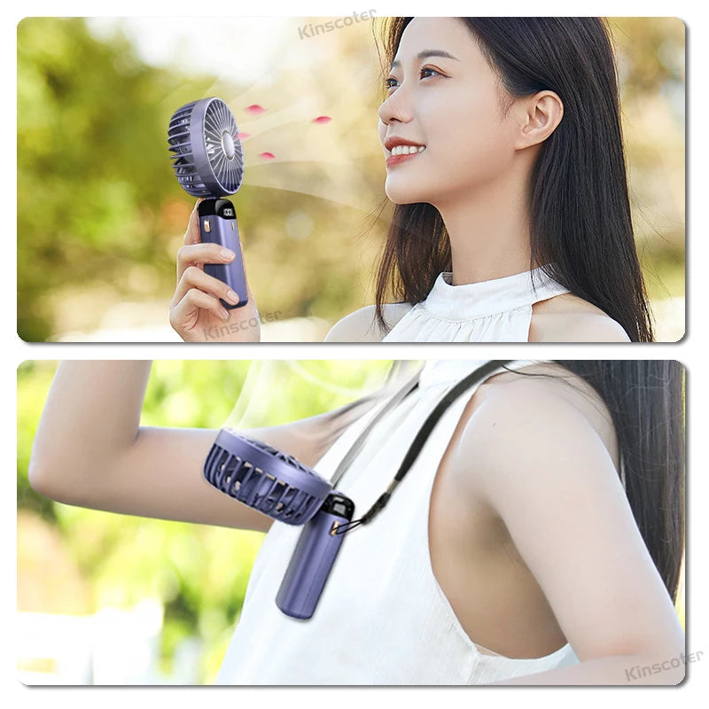 FlexiFan 5X – Foldable Mini Fan with Phone Stand