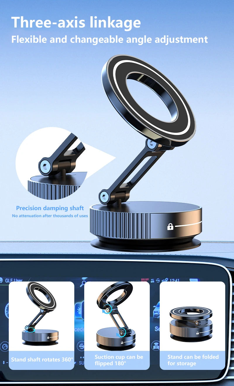 360° Magnetic Foldable Phone Holder