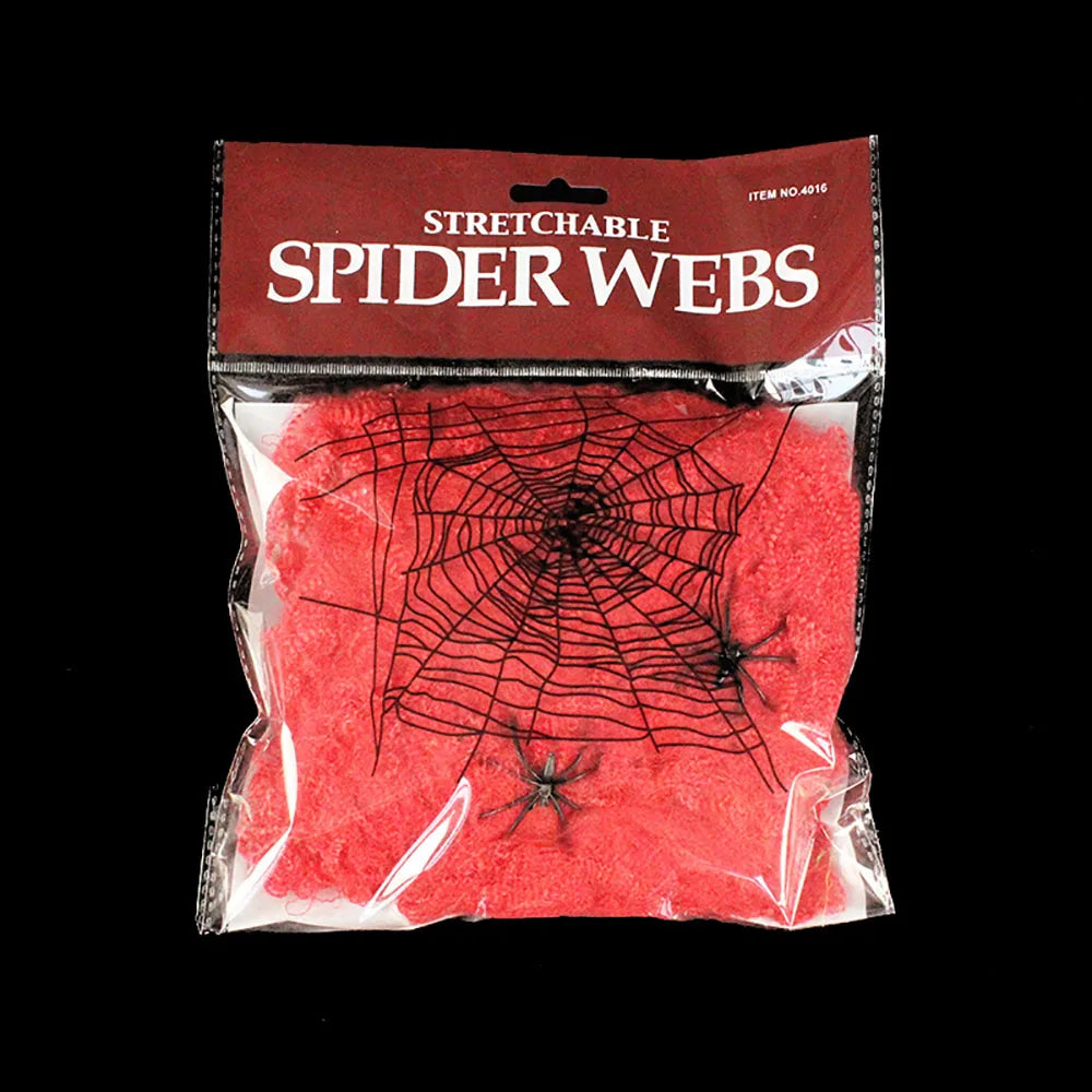 Halloween Decoration Spider Web, Artificial Spider Web
