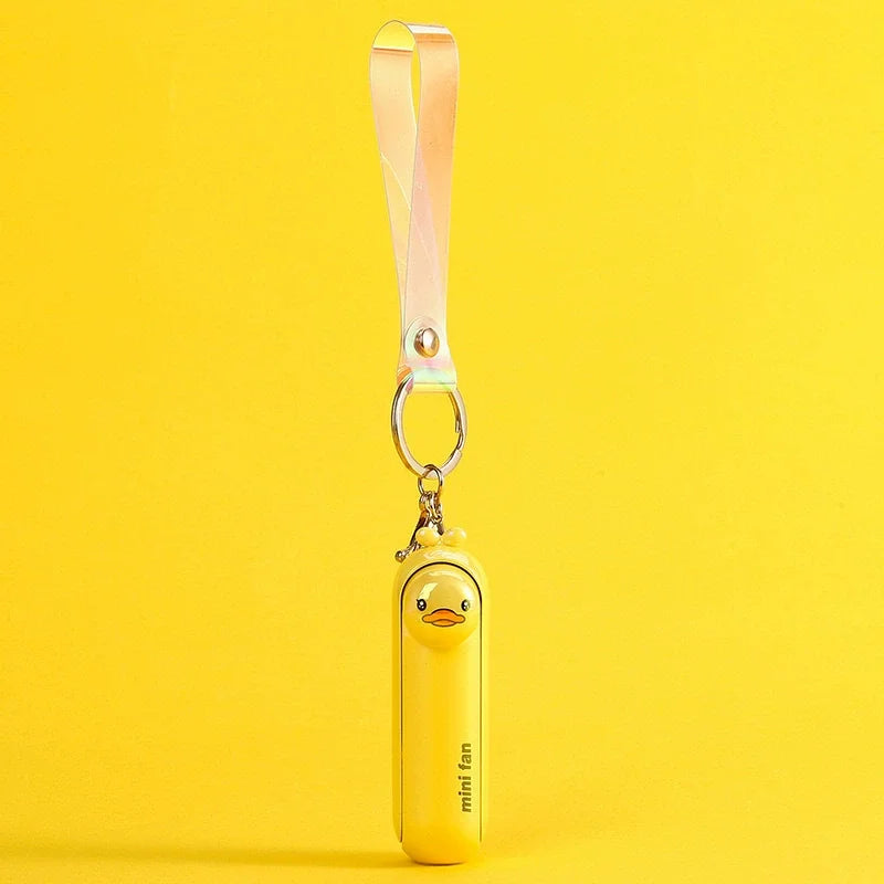 🌬️ Mini Portable USB Fan – Foldable, Rechargeable, Silent