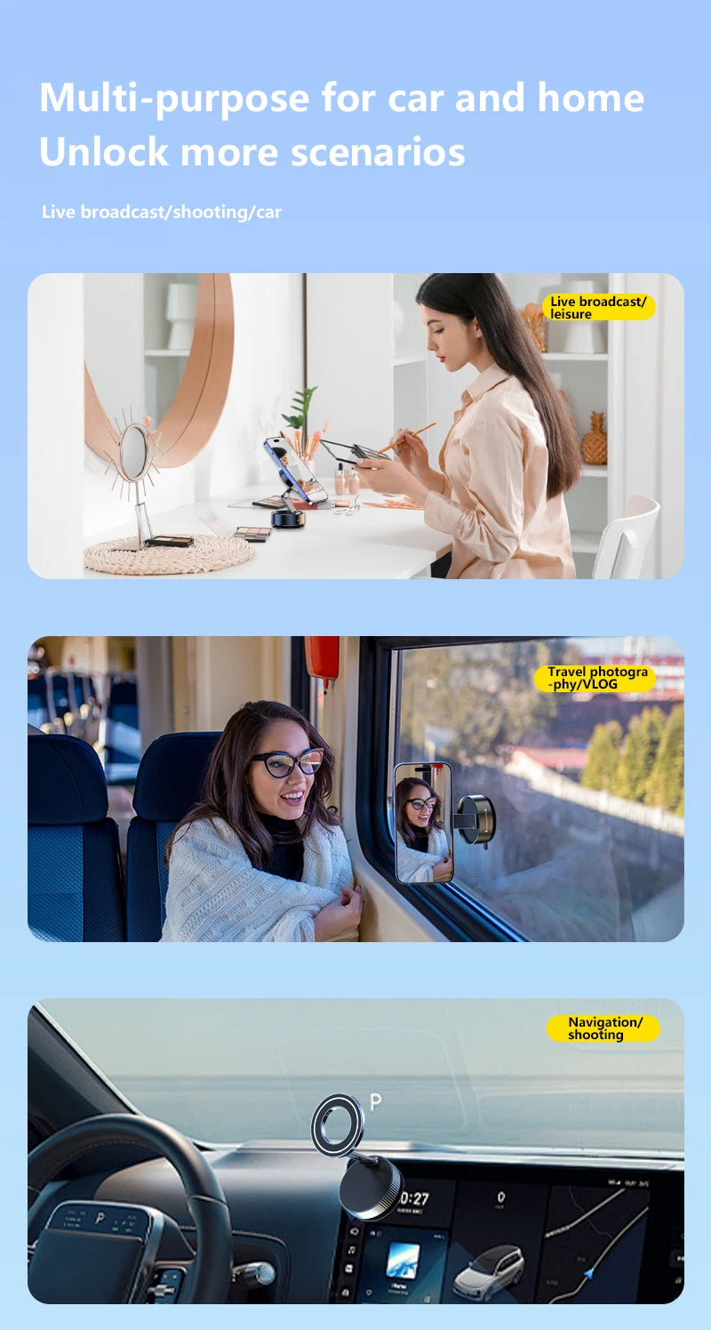 360° Magnetic Foldable Phone Holder
