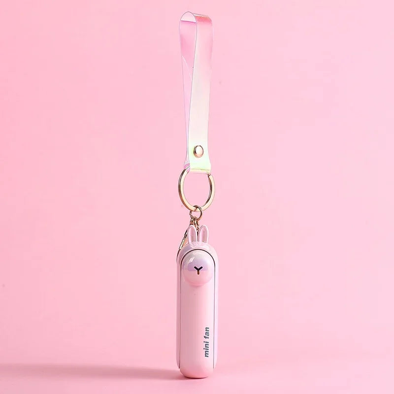 🌬️ Mini Portable USB Fan – Foldable, Rechargeable, Silent