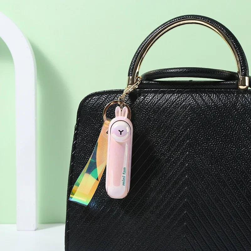 🌬️ Mini Portable USB Fan – Foldable, Rechargeable, Silent