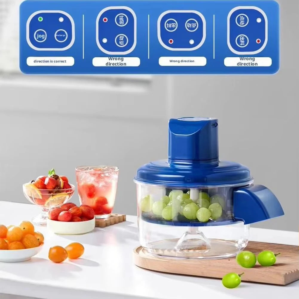 Automatic Electric Grape Peeler – Hands-Free Fruit Skin Remover