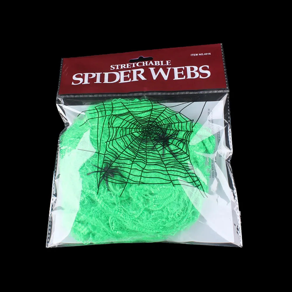 Halloween Decoration Spider Web, Artificial Spider Web