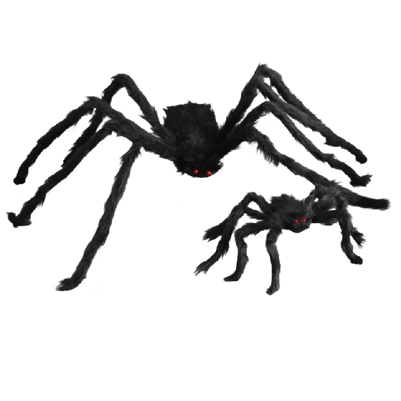 Halloween Giant Black Spider Decoration
