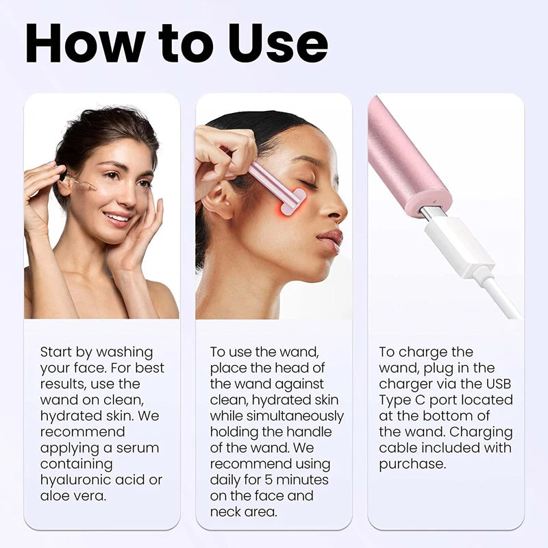 EMS Facial & Neck Massager – Skin Tightening Tool