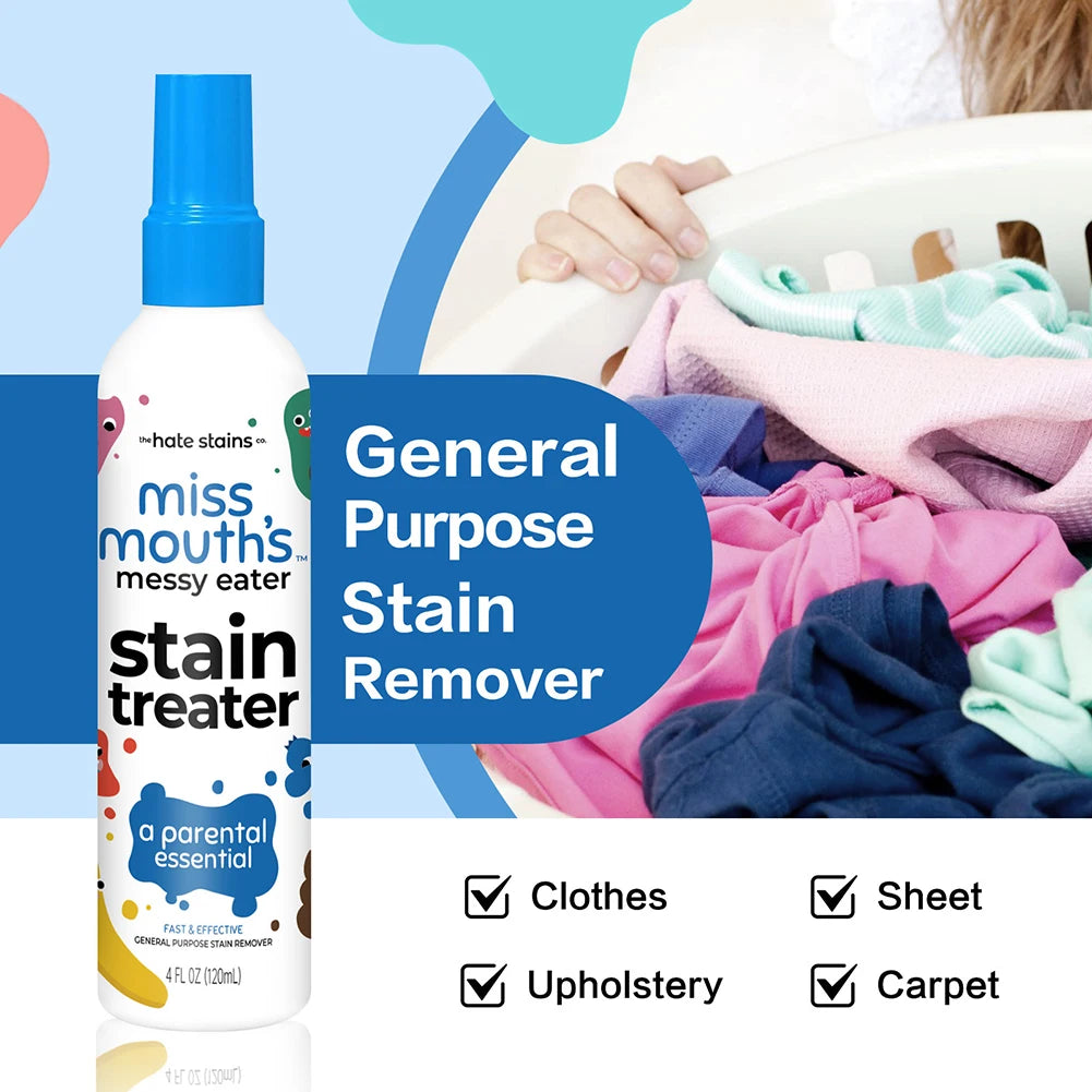120ML Stain Remover Spray – Clothes, Fabric & Carpet Cleaner