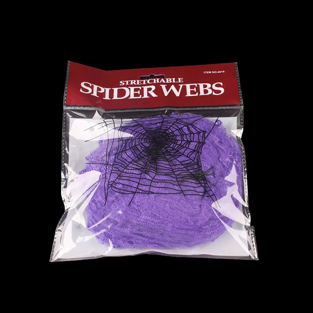 Halloween Decoration Spider Web, Artificial Spider Web
