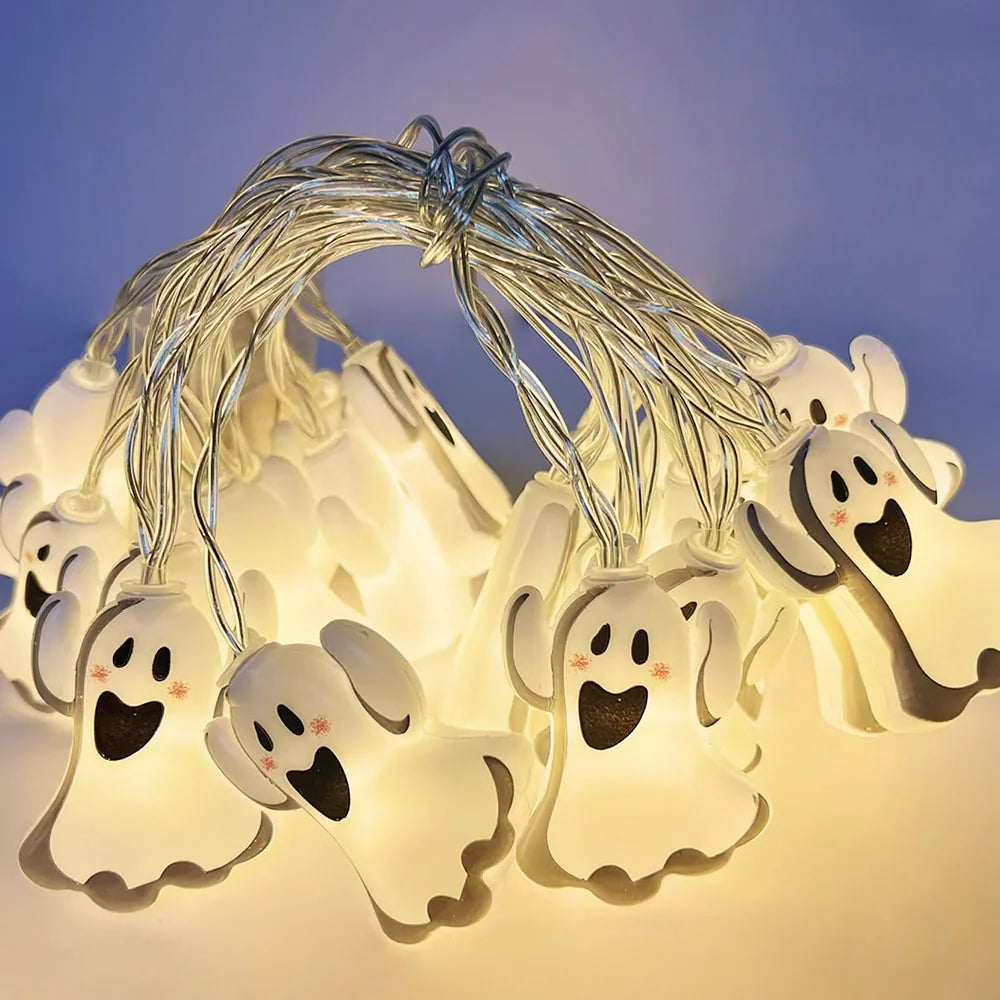 Halloween LED String Lights – Pumpkins & Ghosts