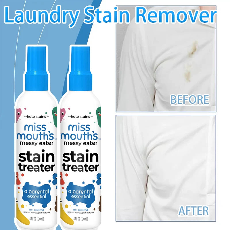120ML Stain Remover Spray – Clothes, Fabric & Carpet Cleaner
