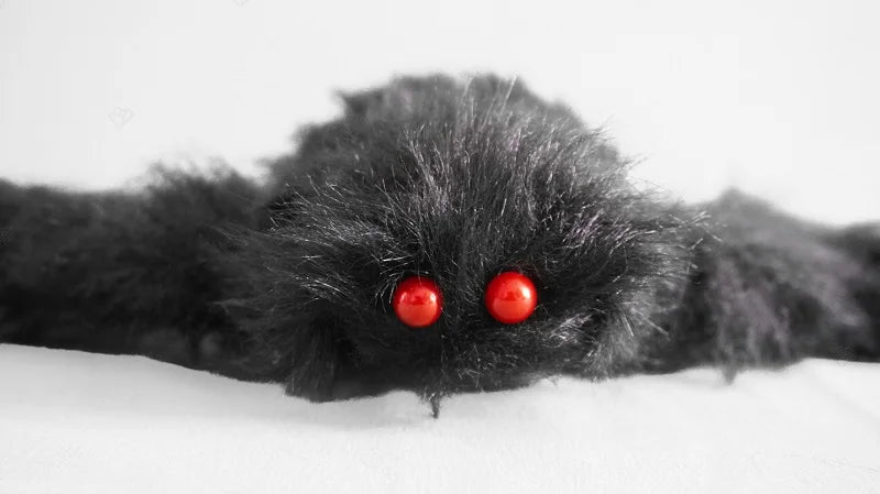 Halloween Giant Black Spider Decoration