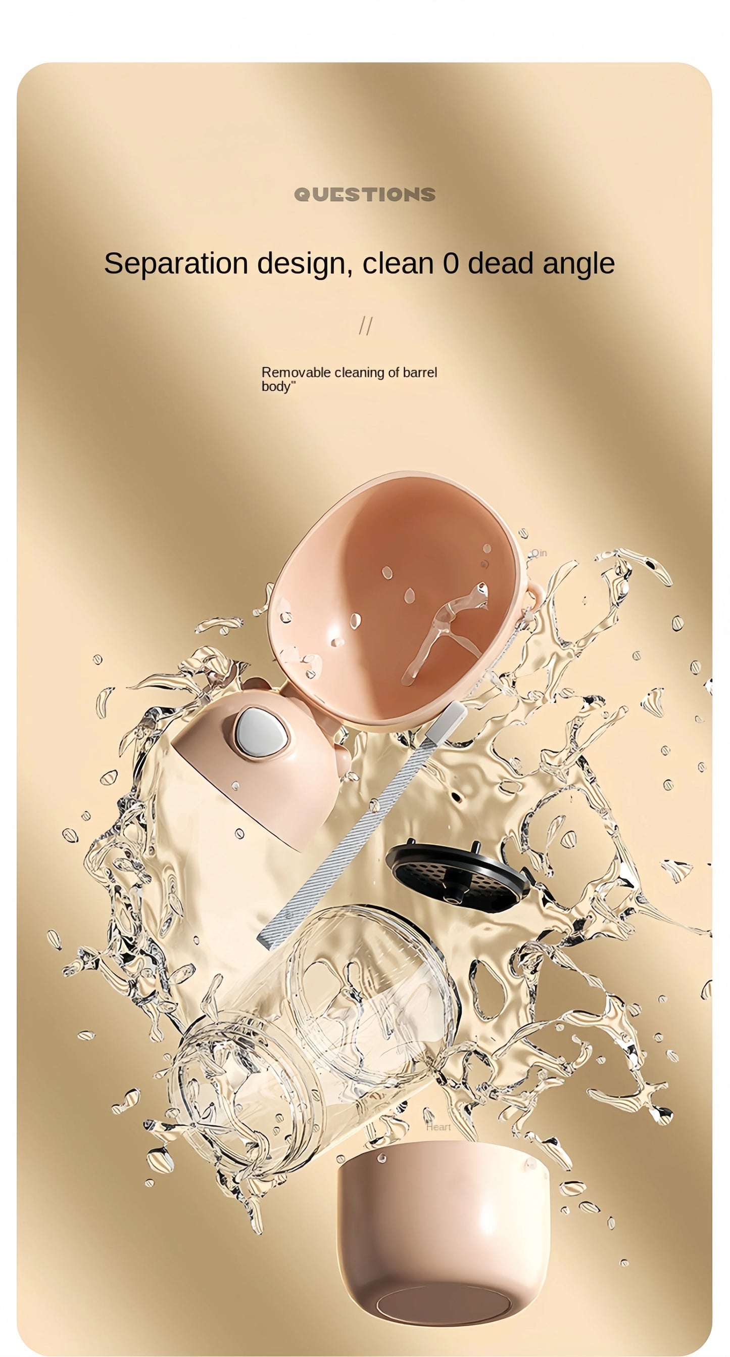 Portable Pet Water Bottle with Dispenser