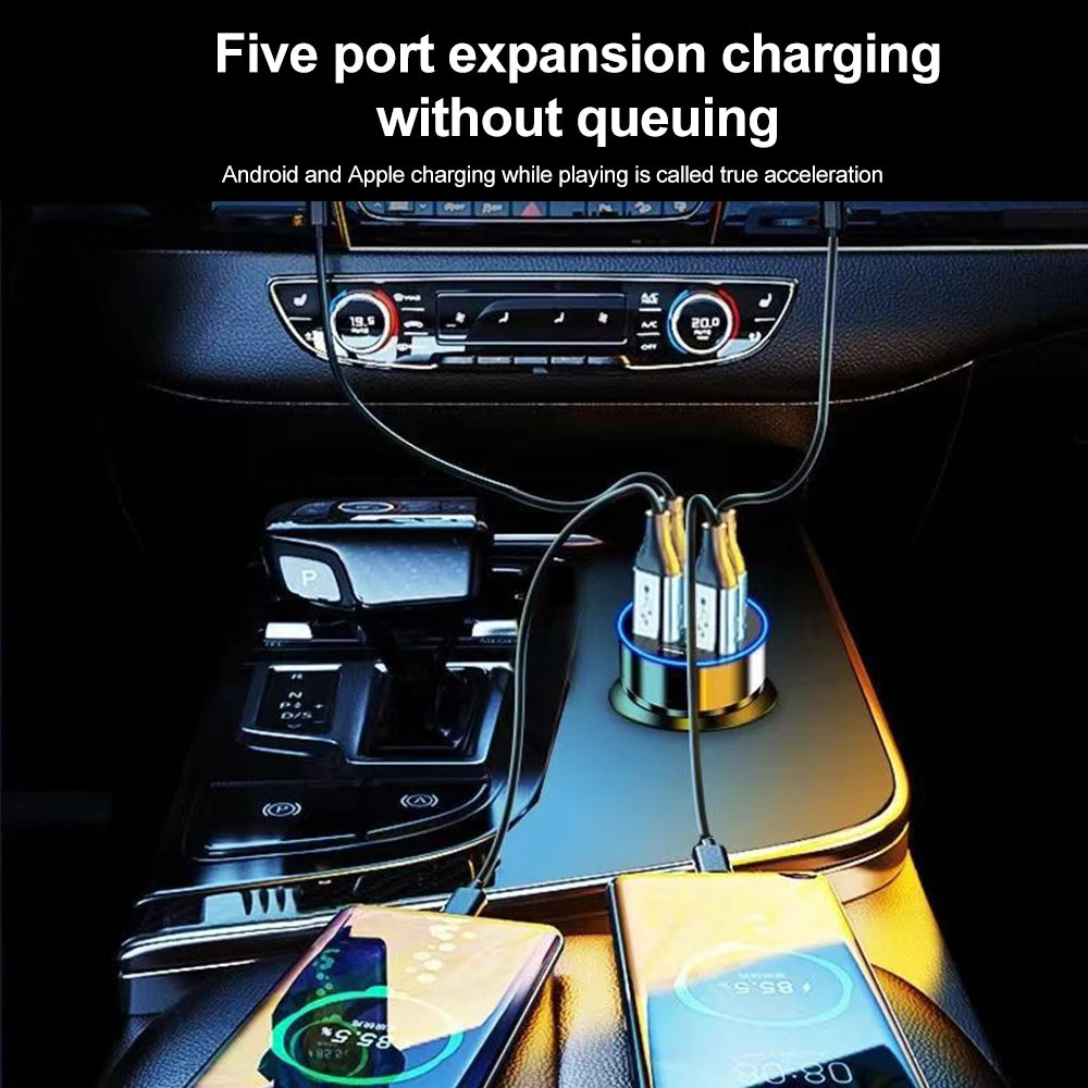 Fast Car Charger (6 Ports)