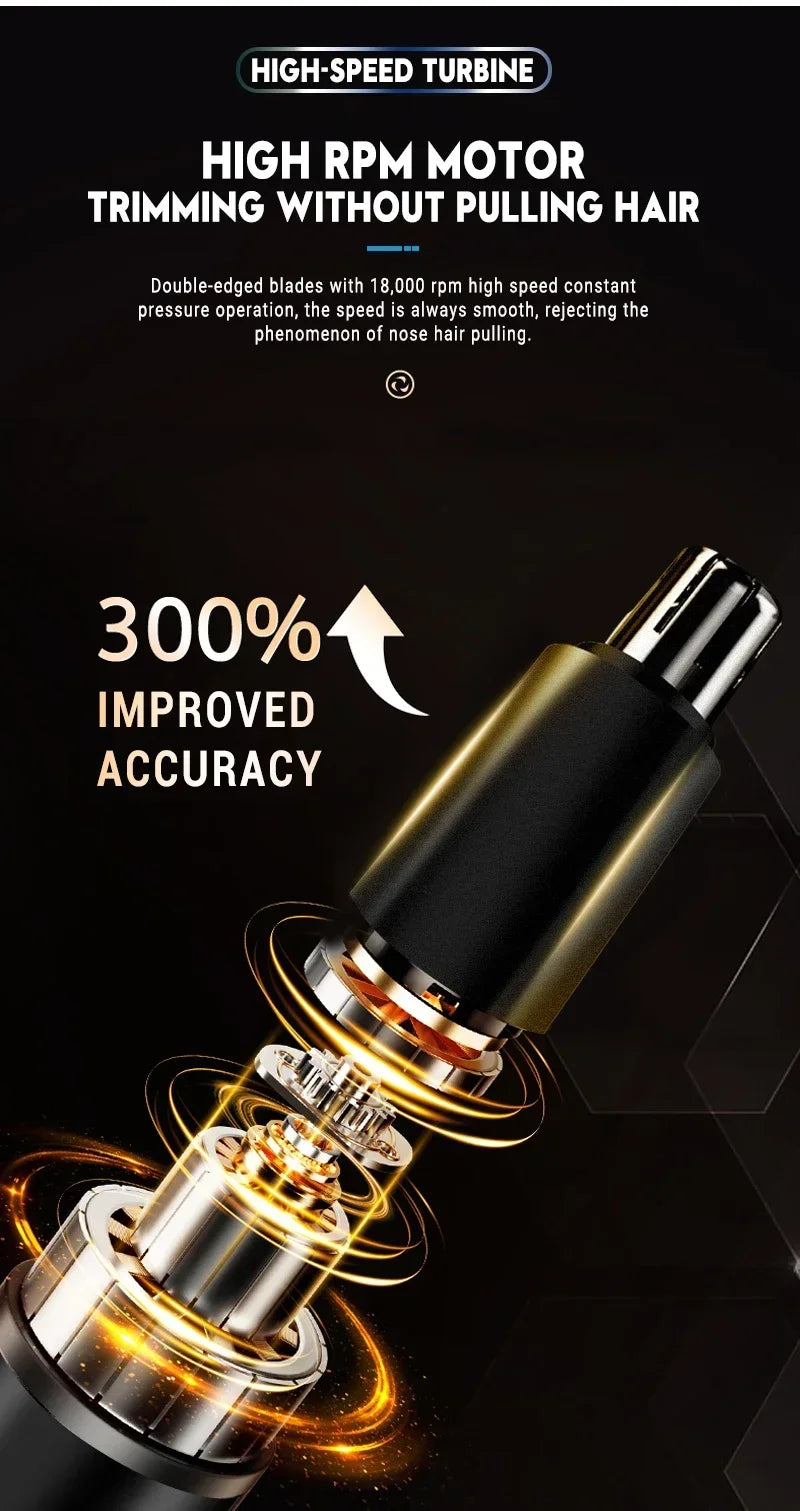 2-in-1 Ear&Nose Hair Trimmer