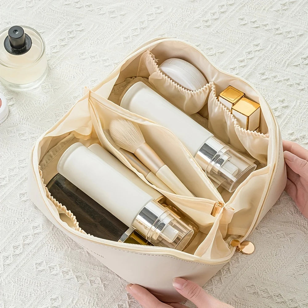 ✨ Luxury Makeup Organizer Bag – Travel Cosmetic Case 💄