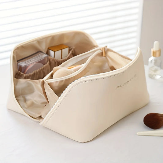✨ Luxury Makeup Organizer Bag – Travel Cosmetic Case 💄