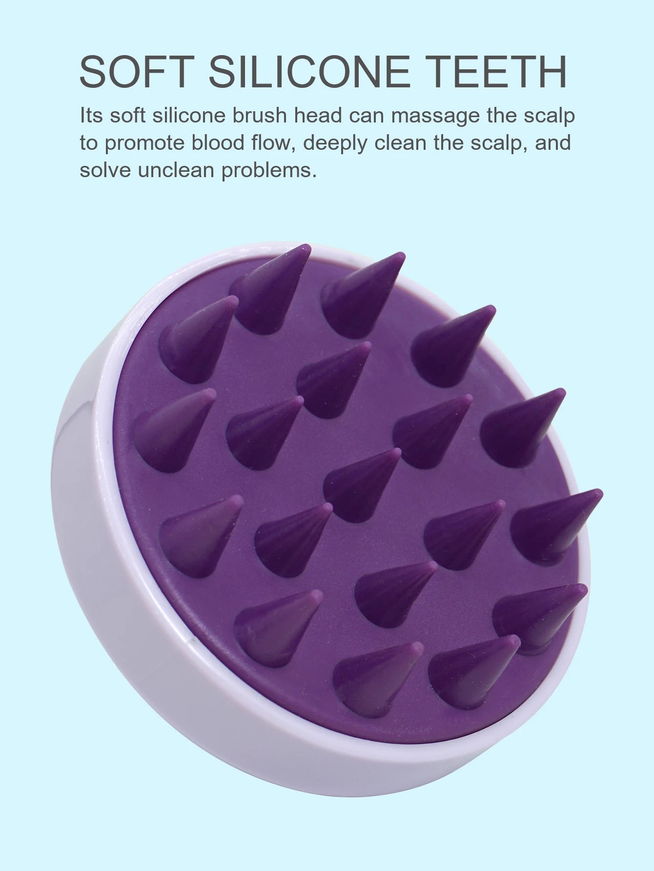 Silicone Scalp Massager Brush