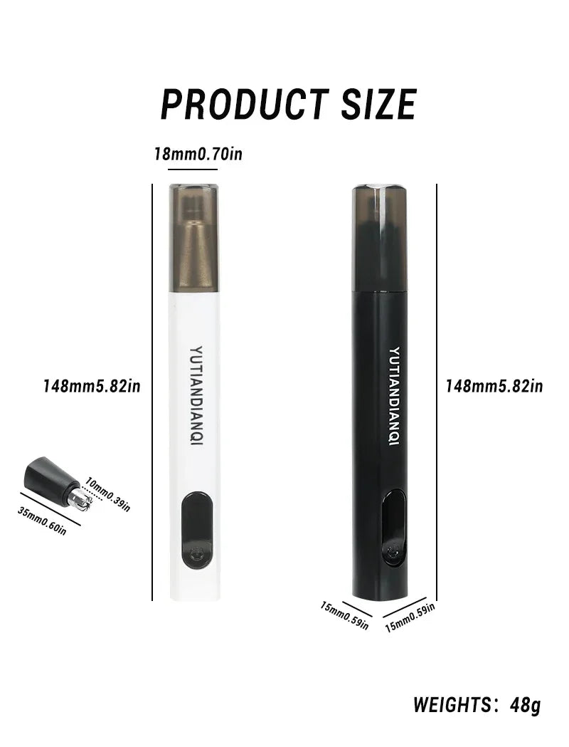 2-in-1 Ear&Nose Hair Trimmer