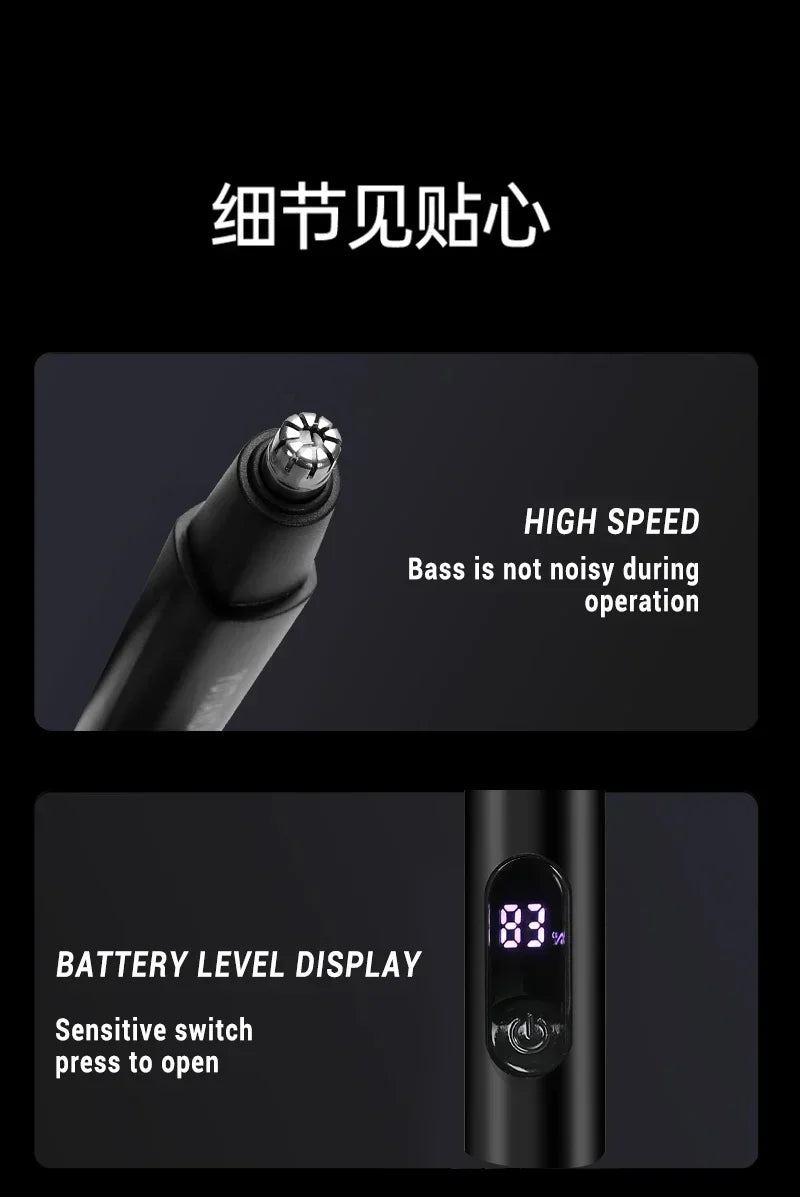 2-in-1 Ear&Nose Hair Trimmer