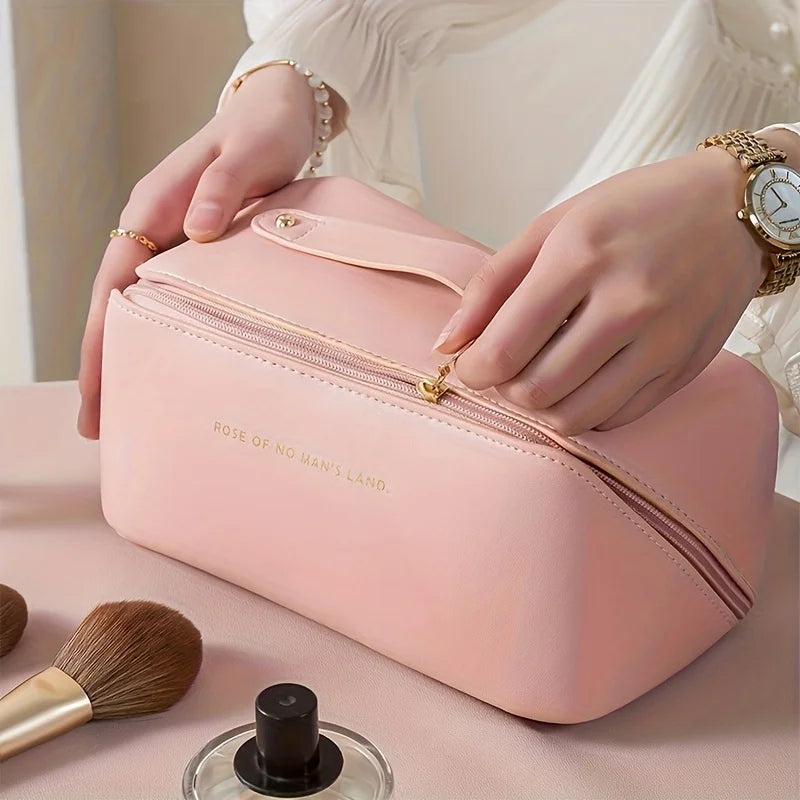 ✨ Luxury Makeup Organizer Bag – Travel Cosmetic Case 💄