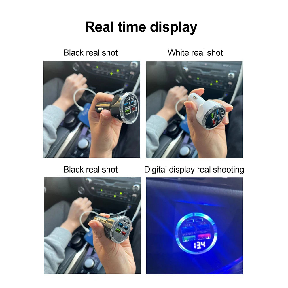 Fast Car Charger (6 Ports)